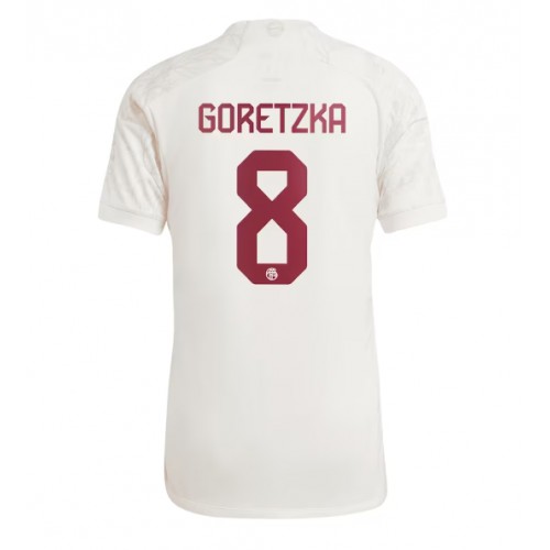 Moški Nogometni dresi Bayern Munich Leon Goretzka #8 Tretji 2023-24 Kratek Rokav